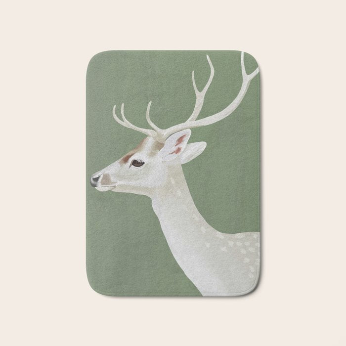 White Stag I Bath Mat Gallery Image 1