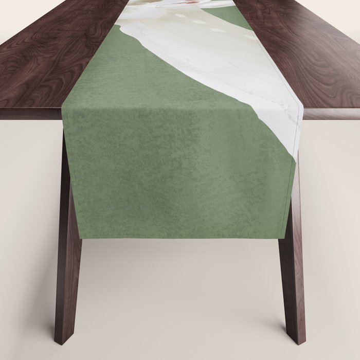 White Stag I Table Runner Gallery Image 1