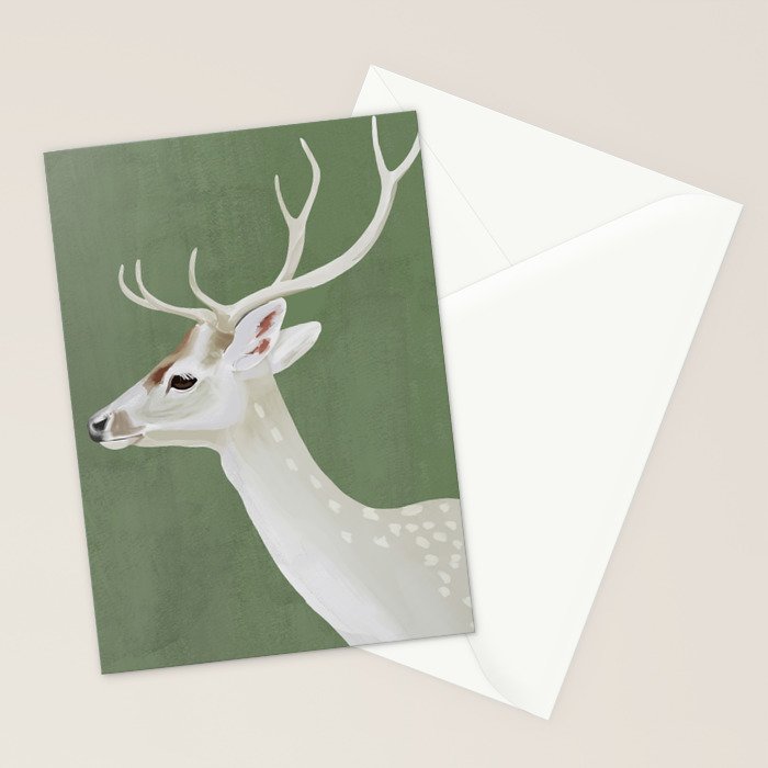 White Stag I Stationery Card Gallery Image 2