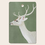 White Stag I Cutting Board Gallery Image 1