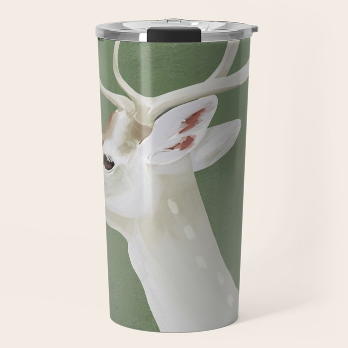 White Stag I Travel Mug Gallery Image 1