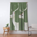 White Stag I Window Curtain Gallery Image 5
