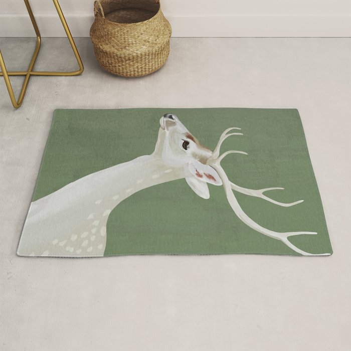 White Stag I Rug Gallery Image 1