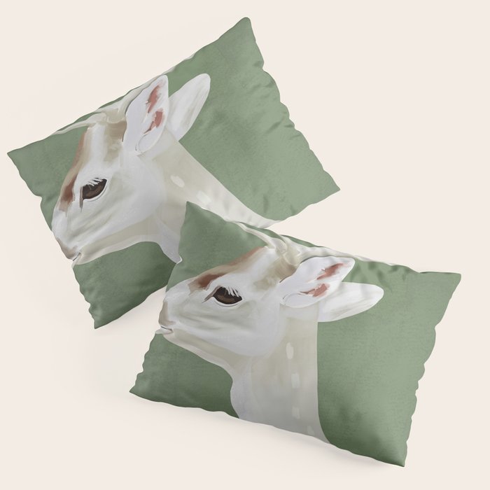 White Stag I Pillow Sham Gallery Image 3