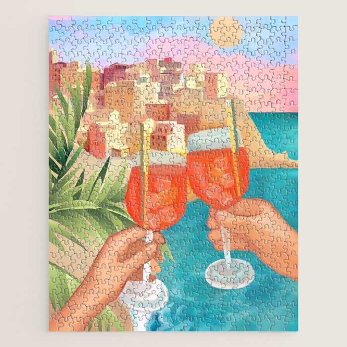 Aperol Sunset Jigsaw Puzzle Gallery Image 1