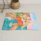 Aperol Sunset Rug Gallery Image 1