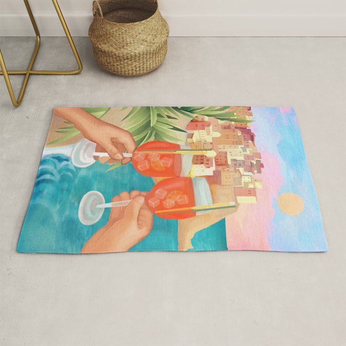 Aperol Sunset Rug Gallery Image 1