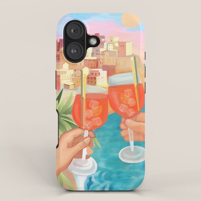Aperol Sunset iPhone Case Gallery Image 1