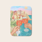 Aperol Sunset Bath Mat Gallery Image 1