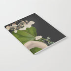 Minimal Collage/ Hand, Plants and Butterflies 6 Notebook Gallery Image 2