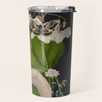 Minimal Collage/ Hand, Plants and Butterflies 6 Travel Mug Gallery Image 2