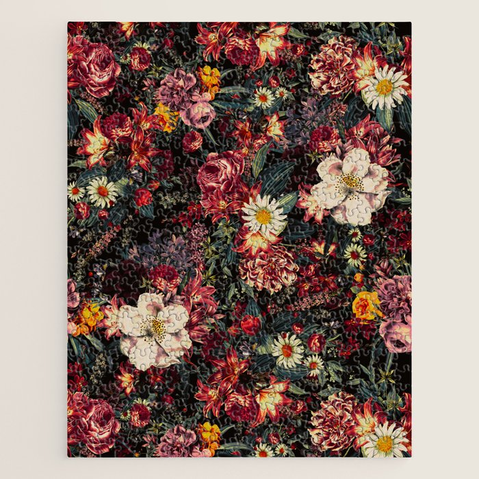 Autumn Winter Flowers II Jigsaw Puzzle Gallery Image 1