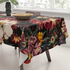 Autumn Winter Flowers II Tablecloth Gallery Image 3