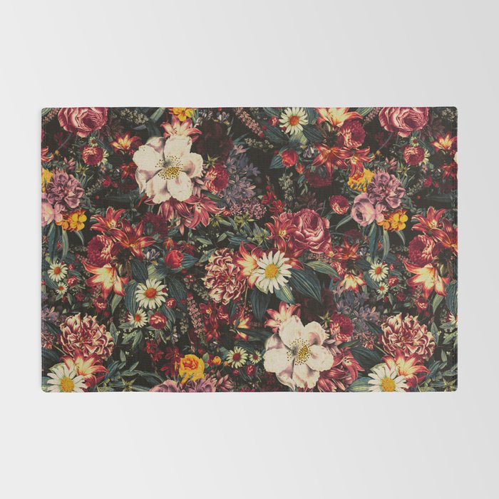 Autumn Winter Flowers II Rug Gallery Image 2