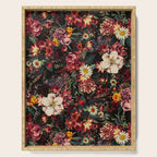 Autumn Winter Flowers II Serving Tray Gallery Image 1