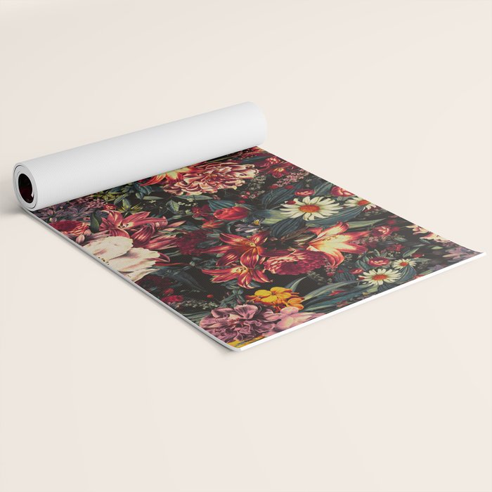 Autumn Winter Flowers II Yoga Mat Gallery Image 2