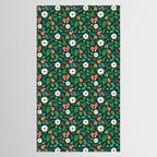 Woodland Holiday Botanicals Tablecloth Gallery Image 2