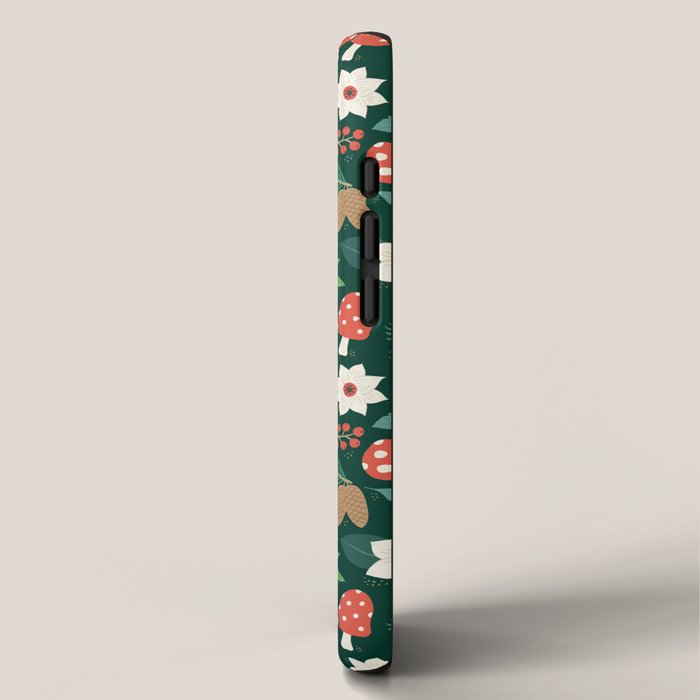 Woodland Holiday Botanicals iPhone Case Gallery Image 2