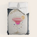 Margarita Cocktail Zodiac Sign Comforter Gallery Image 6