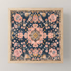 Floral Antiquity Mini Art Print Gallery Image 1