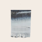 Ocean Moody Blues Walk - Aerial Beach photography by Ingrid Beddoes Wall Hanging Gallery Image 1