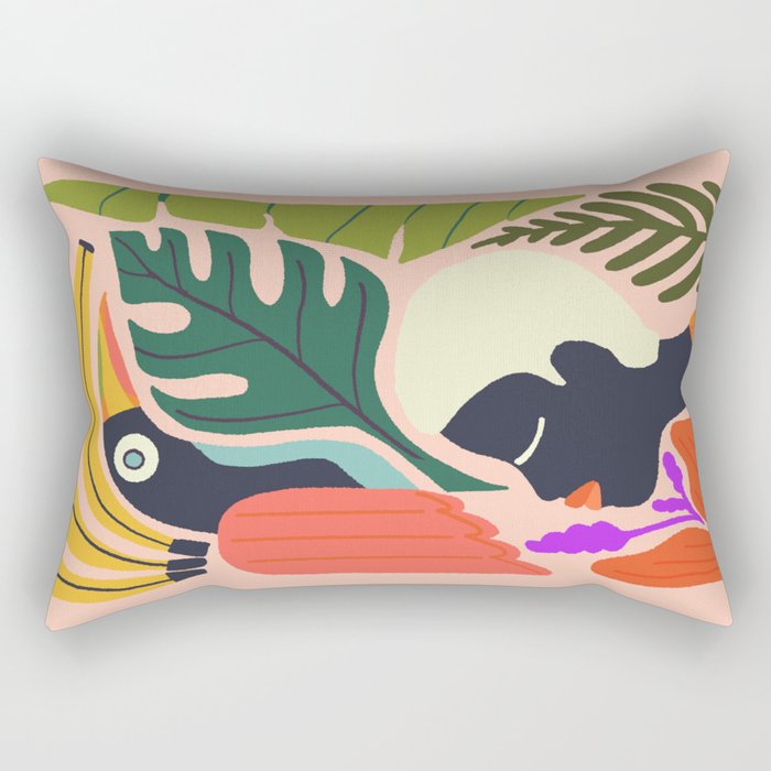 Brazil Vibes Rectangular Pillow Gallery Image 1