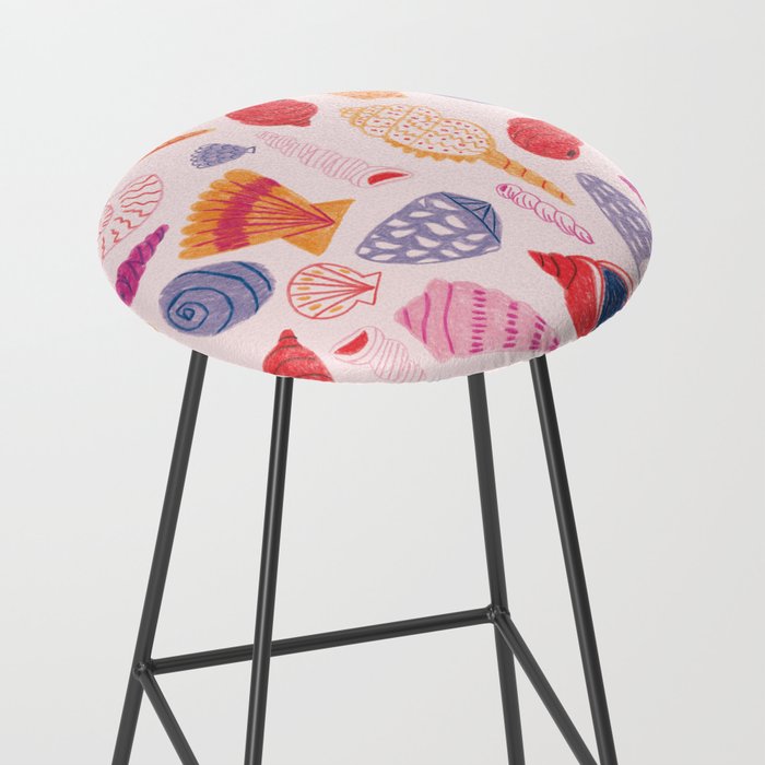Tropical Seashells Stool Gallery Image 2