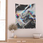 CONFUSION IN HER EYES THAT SAYS IT ALL Wall Tapestry Gallery Image 2