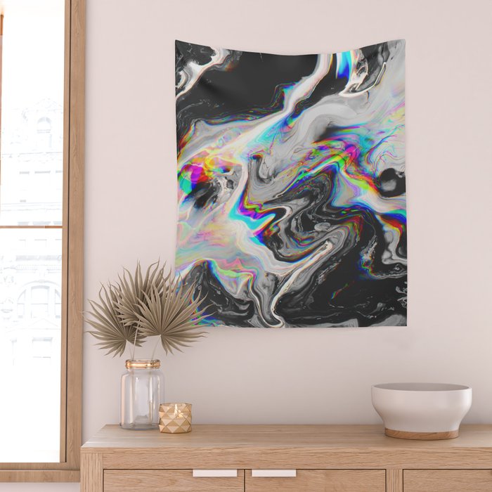 CONFUSION IN HER EYES THAT SAYS IT ALL Wall Tapestry Gallery Image 2
