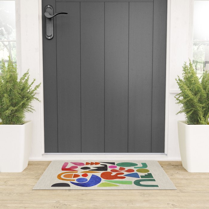 Goes Around Welcome Mat Gallery Image 3
