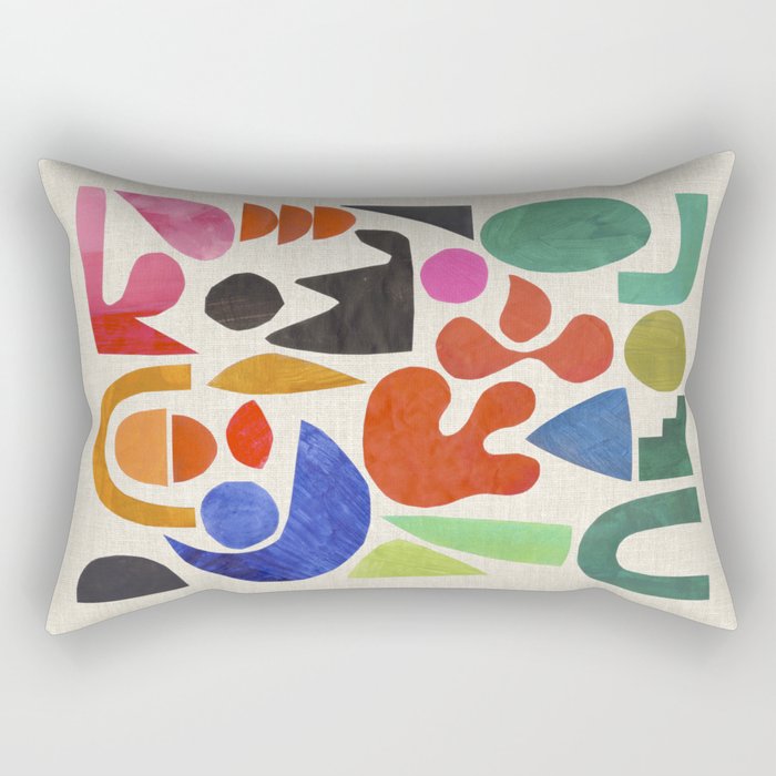 Goes Around Rectangular Pillow Gallery Image 2