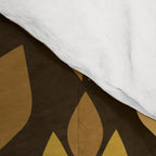 Dark Retro Trefoil Pattern Comforter Gallery Image 4