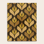 Dark Retro Trefoil Pattern Notebook Gallery Image 4