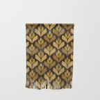 Dark Retro Trefoil Pattern Wall Hanging Gallery Image 1