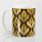 Dark Retro Trefoil Pattern Coffee Mug Gallery Image 3