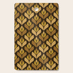 Dark Retro Trefoil Pattern Cutting Board Gallery Image 1