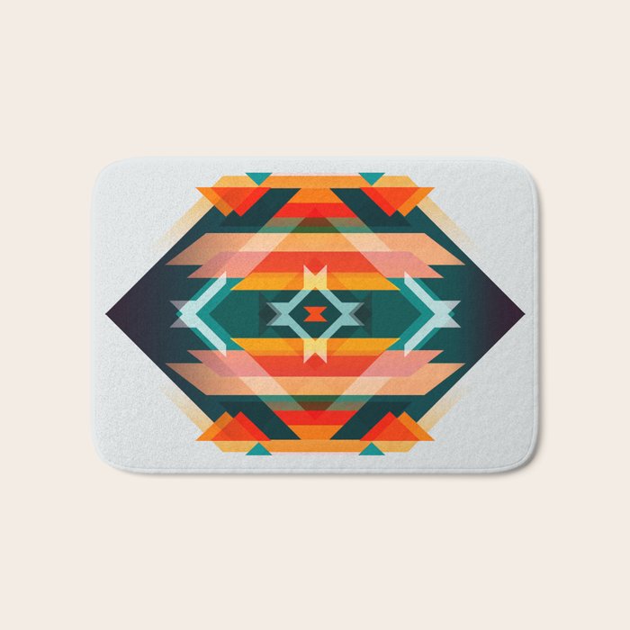Broken Diamond - Incalescence Bath Mat Gallery Image 1