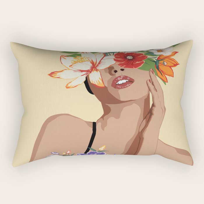 Bloom 1 Rectangular Pillow Gallery Image 1