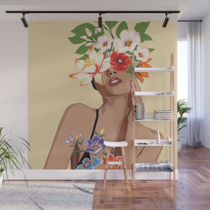 Bloom 1 Wall Mural Gallery Image 1