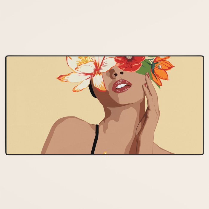 Bloom 1 Desk Mat Gallery Image 3