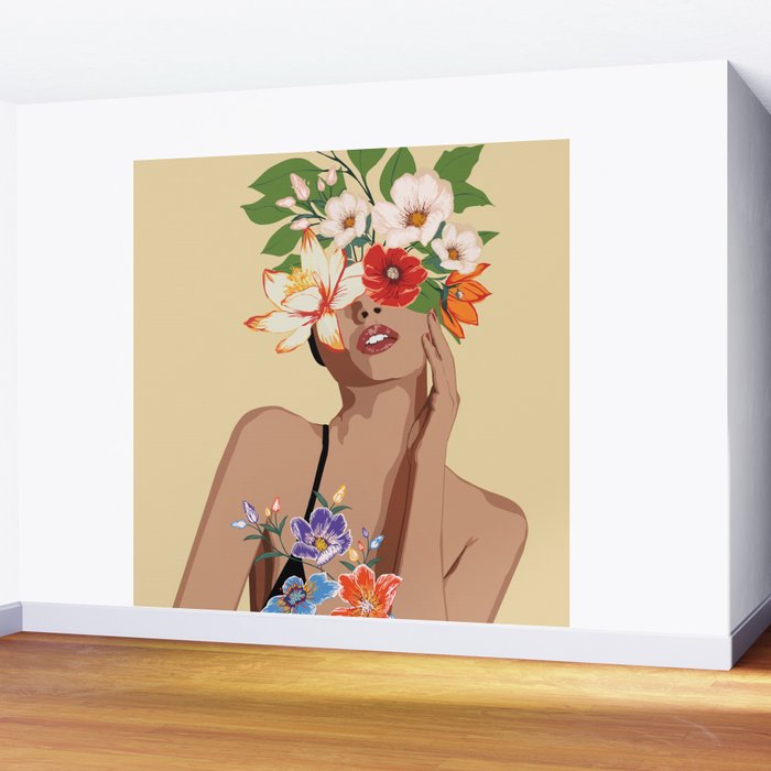 Bloom 1 Wall Mural Gallery Image 2