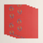 Stitches - Electric ray Wrapping Paper Gallery Image 3