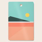 Geometric Landscape 15 Cutting Board Gallery Image 1