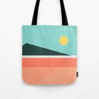 Geometric Landscape 15 Tote Bag Gallery Image 1