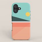 Geometric Landscape 15 iPhone Case Gallery Image 1