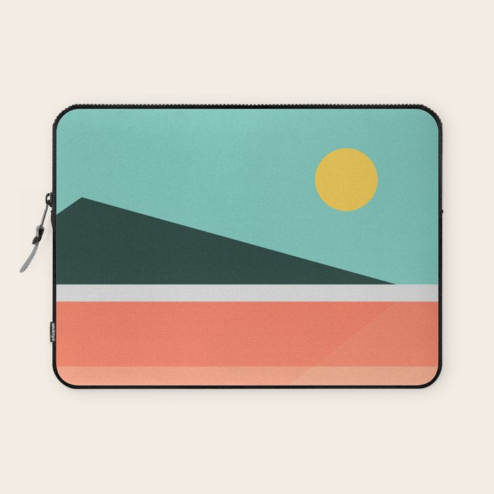 Geometric Landscape 15 Laptop Sleeve Gallery Image 1