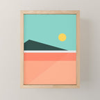 Geometric Landscape 15 Mini Art Print Gallery Image 1