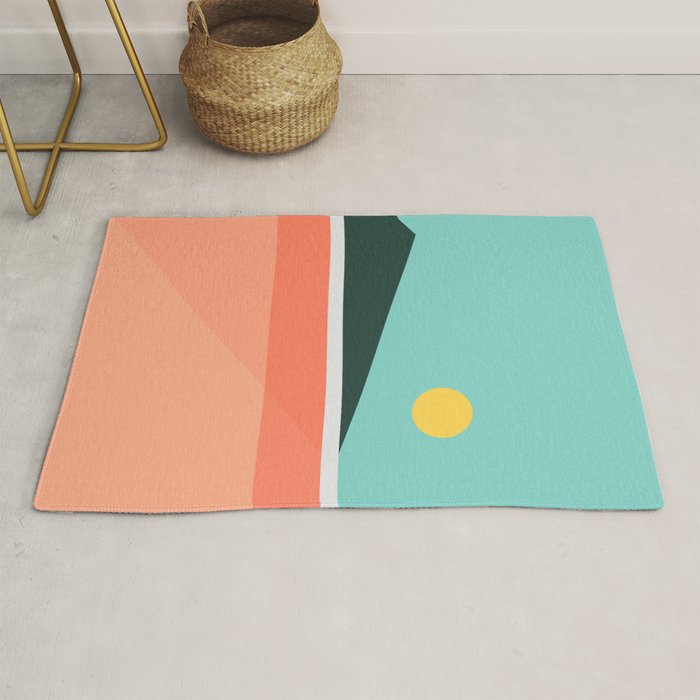 Geometric Landscape 15 Rug Gallery Image 1