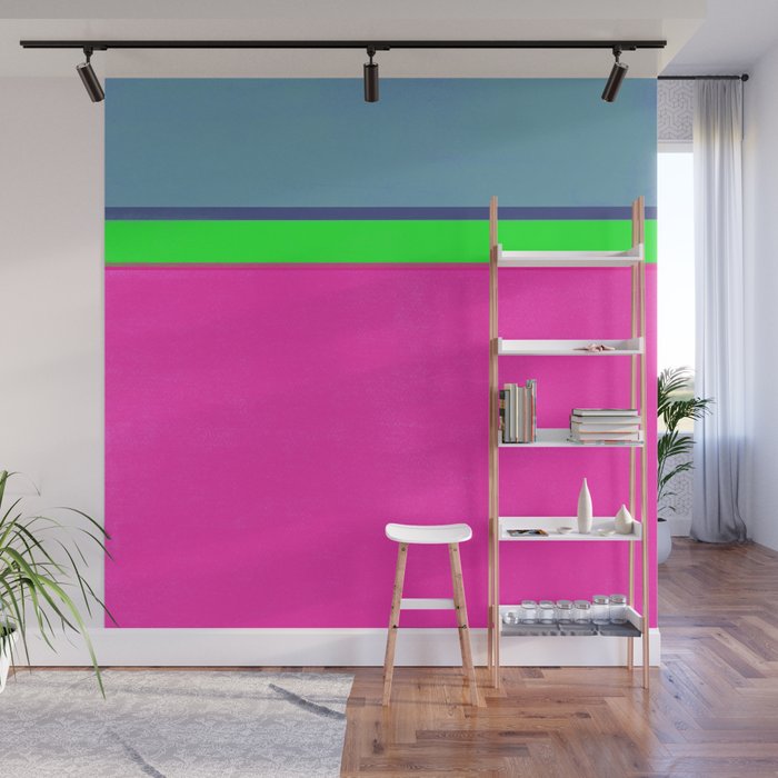 stripe study 43 Wall Mural Gallery Image 1