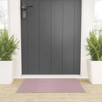 Lines (Dusty Lilac) Welcome Mat Gallery Image 3